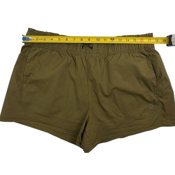 Mondetta Outdoor Project Shorts Gorpcore Tech Hiking Active Brown Green XL - Picture 6 of 11